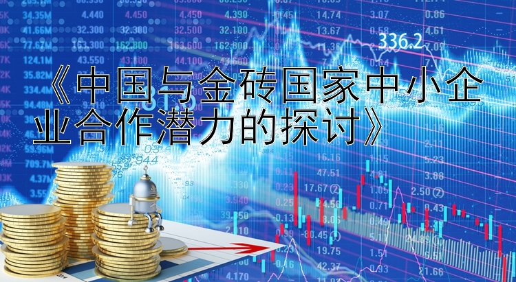 《中国与金砖国家中小企业合作潜力的探讨》