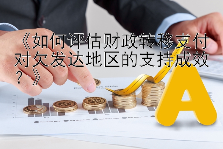 《如何评估财政转移支付对欠发达地区的支持成效？》