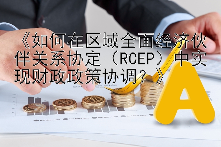 《如何在区域全面经济伙伴关系协定（RCEP）中实现财政政策协调？》